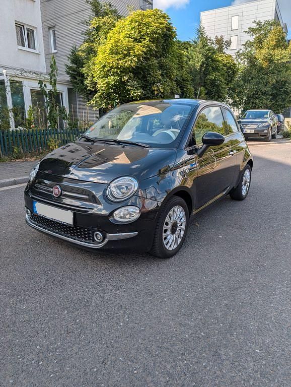 Schwarz Gebraucht 2017 Fiat 500 Lounge Kleinwagen | 6.900 € (Guter Preis) - Bild 1/4