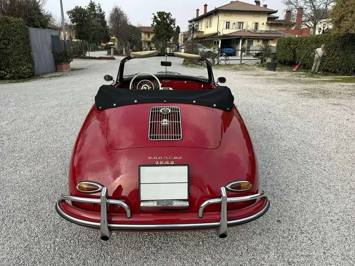 Gebraucht Porsche 356 75 PS (55 kW) 1959 Rot Cabrio
