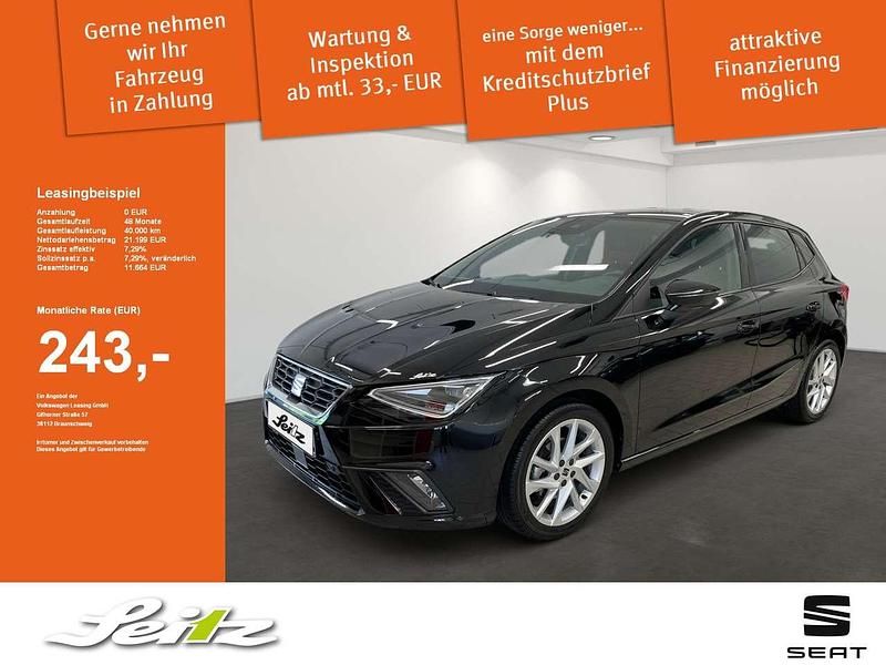 Mitternachtsschwarz Gebraucht 2024 Seat Ibiza FR Limousine | 20.999 € (Fairer Preis) - Bild 1/3