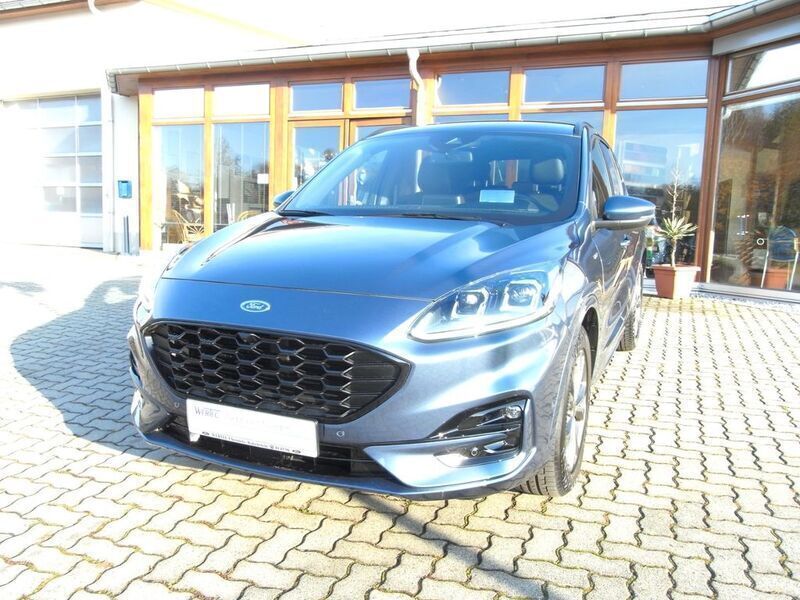 Blau Gebraucht 2021 Ford Kuga ST-Line X SUV | 22.890 € (Fairer Preis) - Bild 1/4