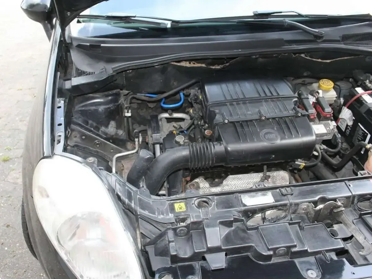 Gebraucht Fiat Punto 73 PS (53 kW) 2005 Schwarz Kleinwagen