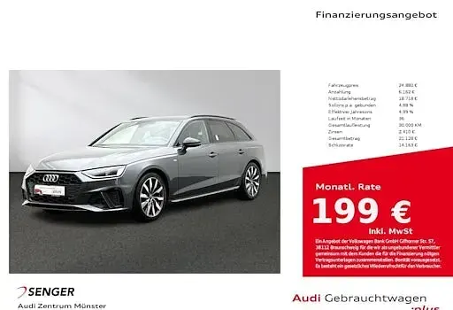 Gebraucht Audi A4 S-Line 150 PS (110 kW) 2023 Kombi