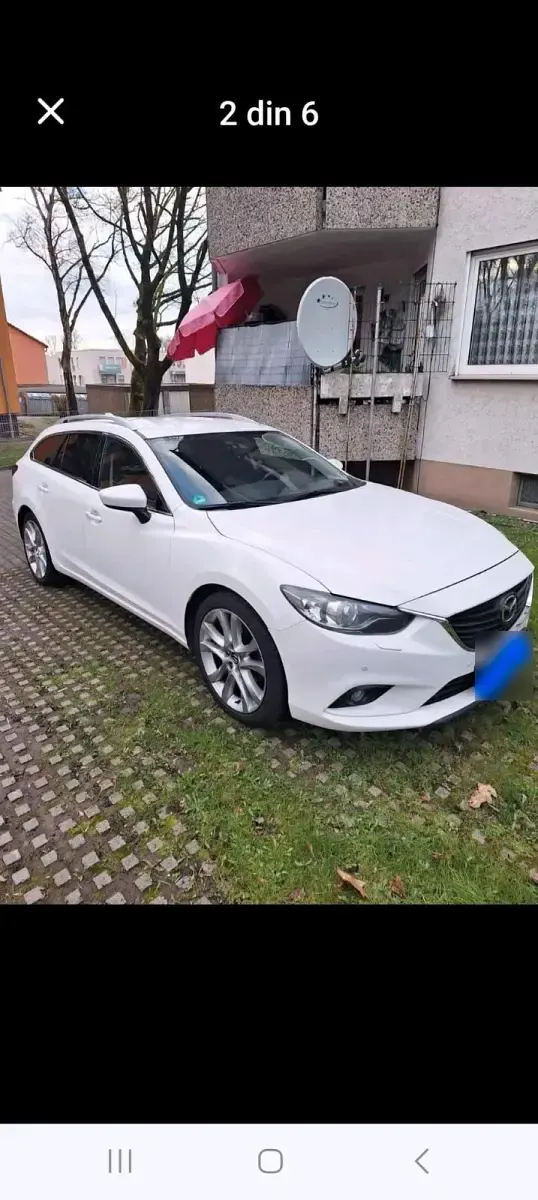 Usata Mazda 6 140 CV (102 kW) 2014 Bianco Station wagon