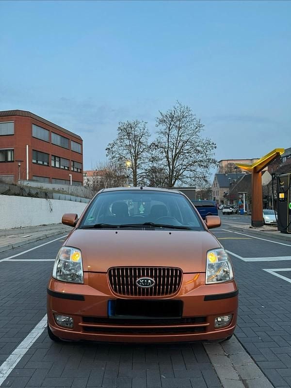 Gebraucht Kia Picanto EX 65 PS (47 kW) 2007 Orange Kleinwagen