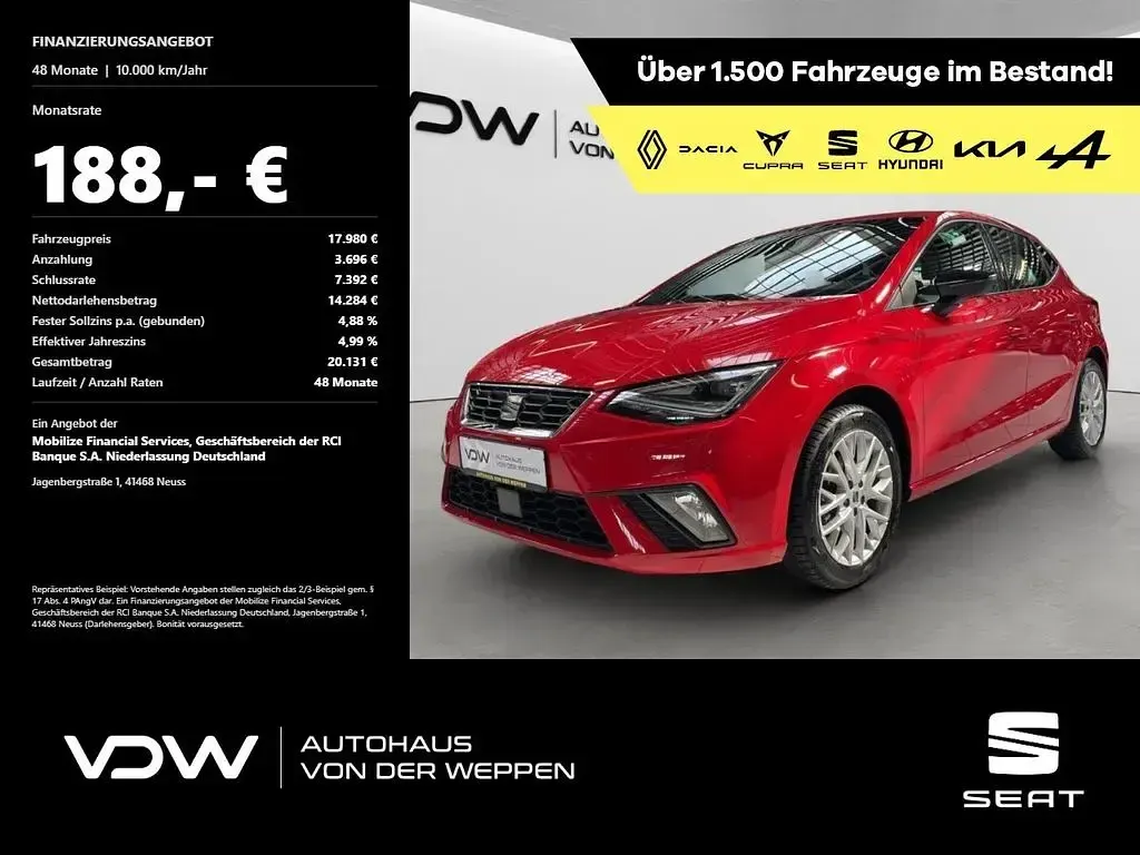Gebraucht Seat Ibiza FR 116 PS (85 kW) 2024 Kleinwagen