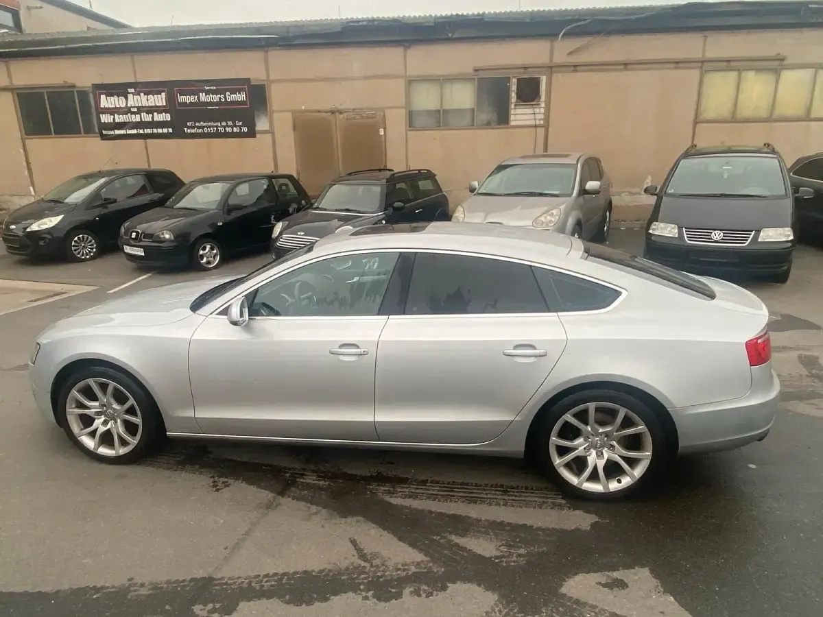 Gebraucht Audi A5 Sportback 180 PS (132 kW) 2010 Silber Kleinwagen