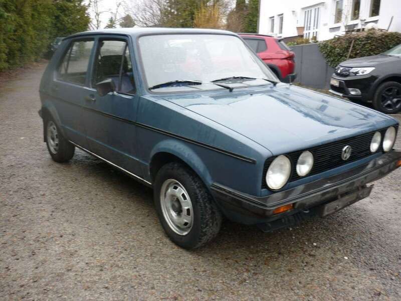 Gebraucht VW Golf I 50 PS (36 kW) 1983 Blau Kleinwagen