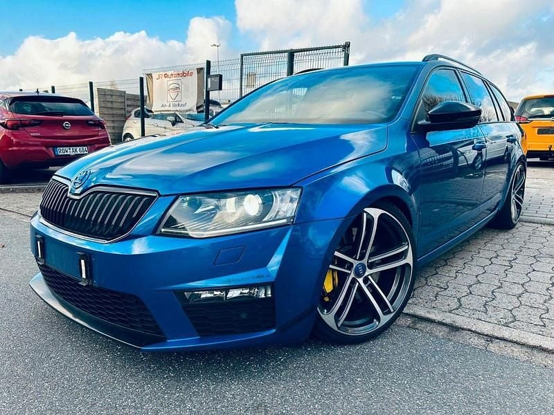Gebraucht Skoda Octavia RS 184 PS (135 kW) 2016 Blau Kleinwagen