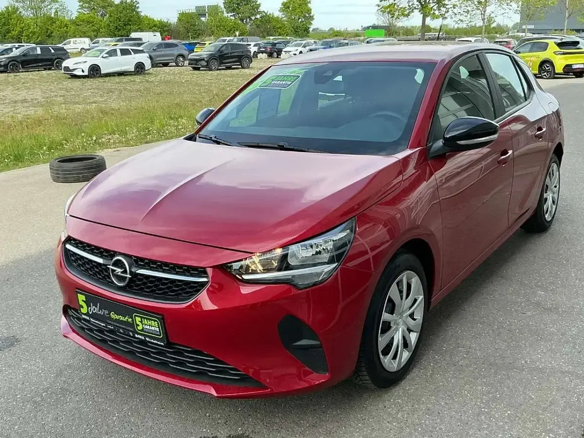 Gebraucht Opel Corsa Edition 101 PS (74 kW) 2023 Kardio rot Kleinwagen