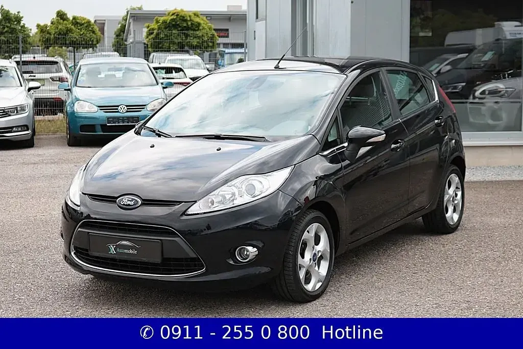 Gebraucht Ford Fiesta Titanium 95 PS (69 kW) 2010 Schwarz Limousine