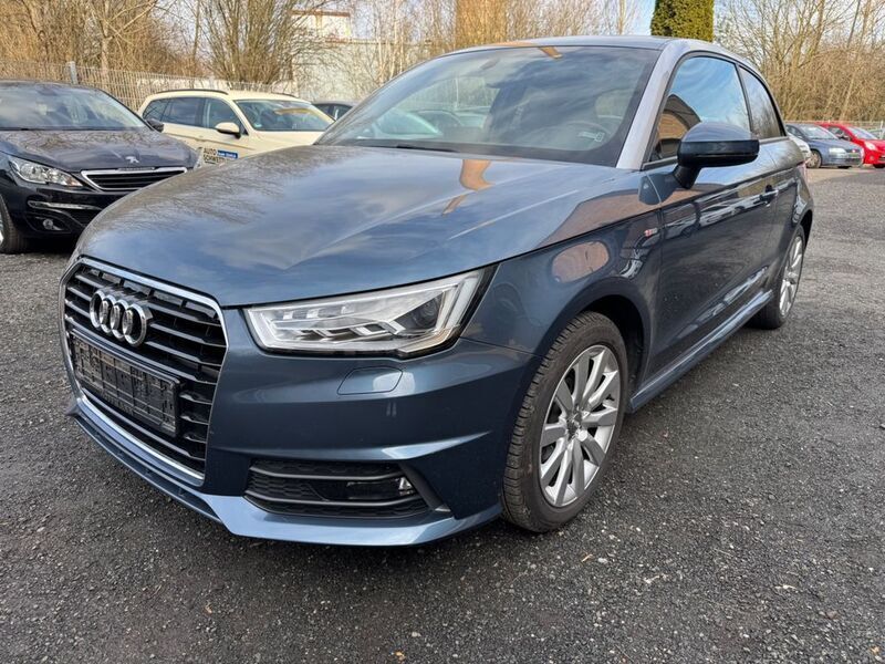 Blau Gebraucht 2016 Audi A1 S-Line Kleinwagen | 9.990 € (Fairer Preis) - Bild 1/4