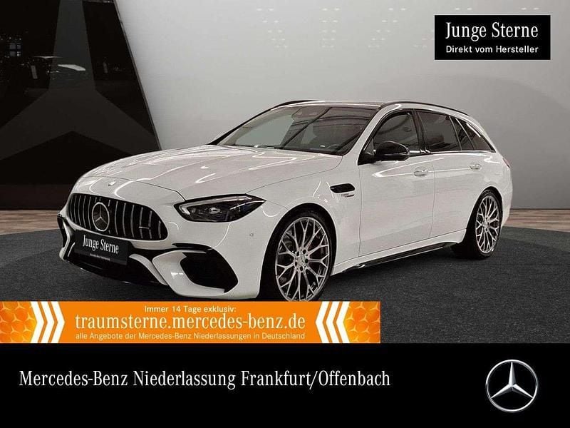 Weiß Gebraucht 2024 Mercedes C63S AMG AMG Limousine | 77.890 € (Etwas zu teuer) - Bild 1/3