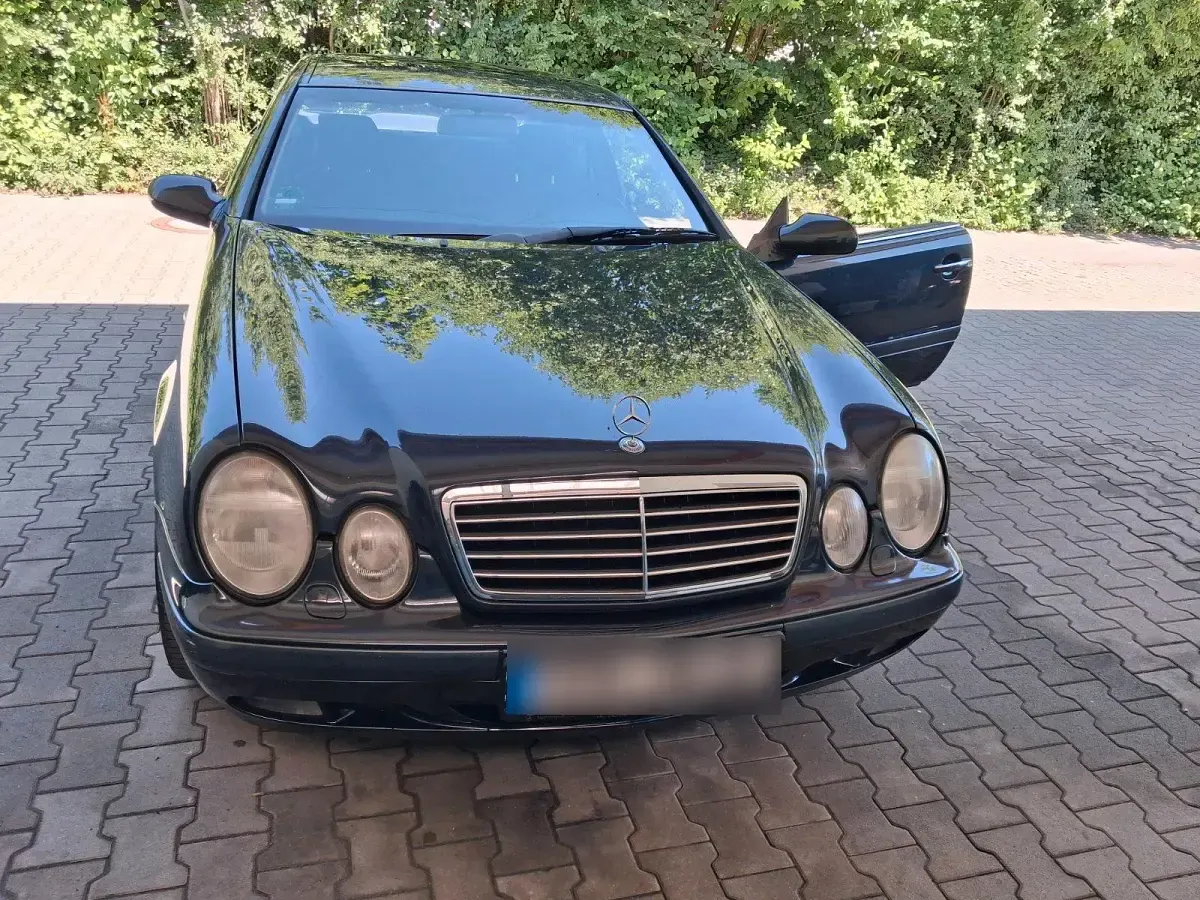 Gebraucht Mercedes CLK200 Elegance 136 PS (100 kW) 1998 Blau Coupé