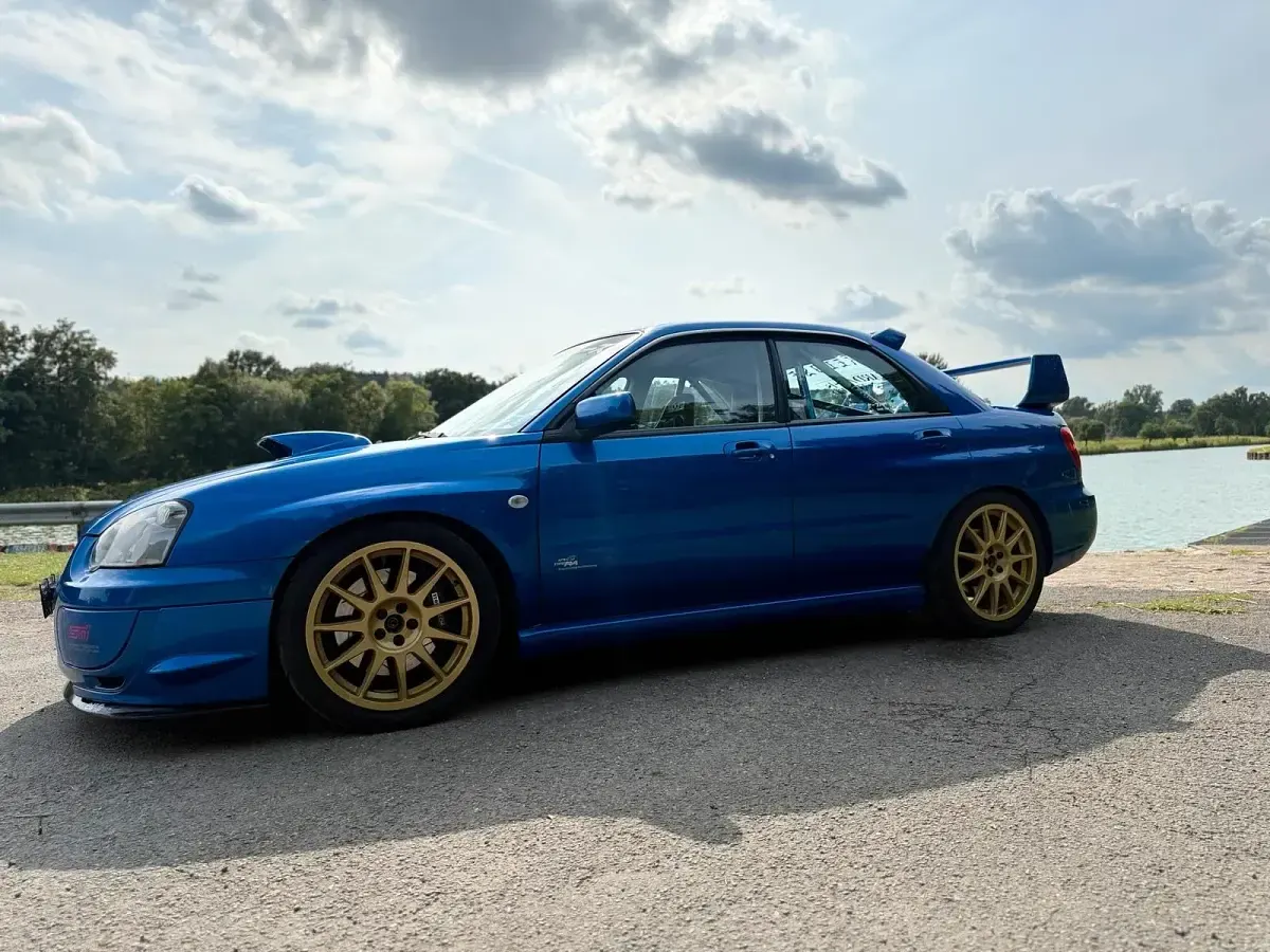 Gebraucht Subaru Impreza 280 PS (205 kW) 2005 Blau Limousine