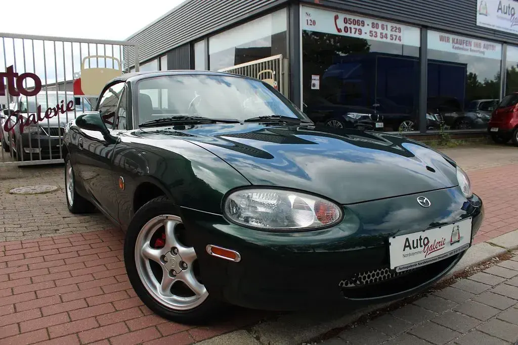 Gebraucht Mazda MX5 110 PS (80 kW) 2000 Grün Cabrio