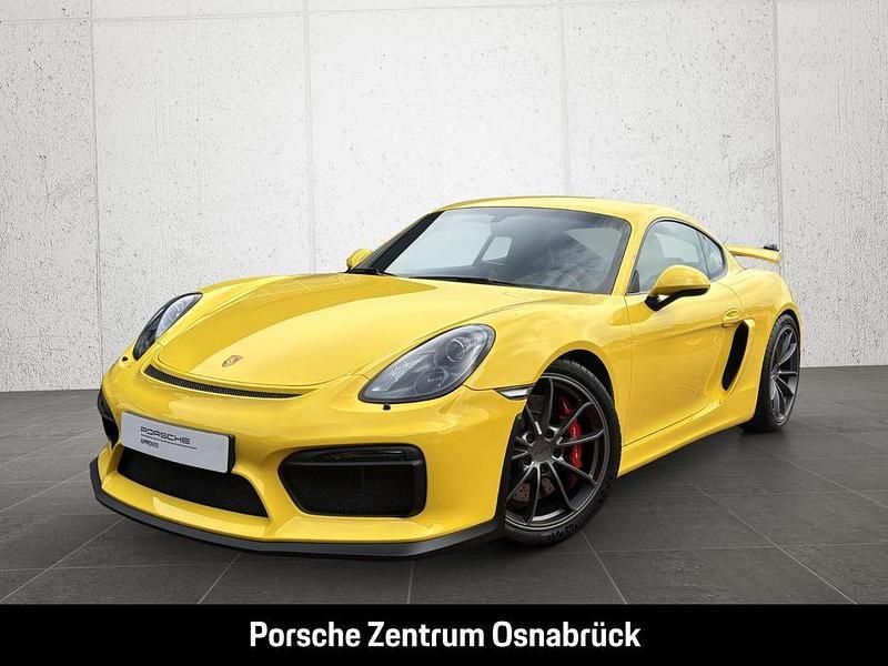 Gelb (racinggelb) Gebraucht 2016 Porsche Cayman GT4 Coupé | 99.900 € (Teuer) - Bild 1/4