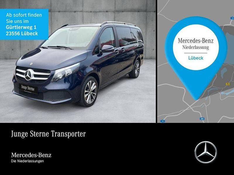 Blau Gebraucht 2022 Mercedes V220 Edition Van / Kleinbus | 46.990 € (Fairer Preis) - Bild 1/4