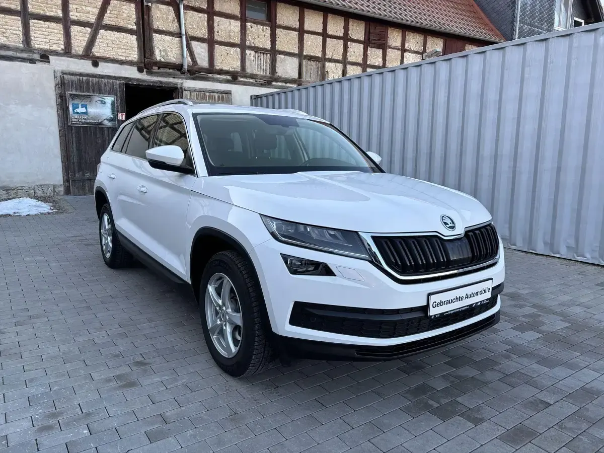 Gebraucht Skoda Kodiaq Style 150 PS (110 kW) 2018 Weiß SUV