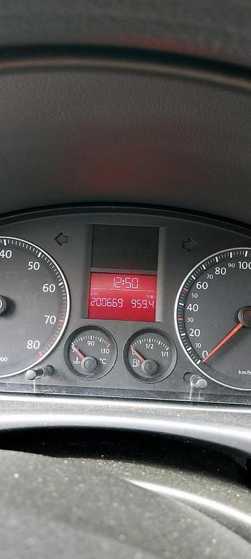 Gebraucht VW Touran 115 PS (84 kW) 2004 Schwarz Van / Kleinbus