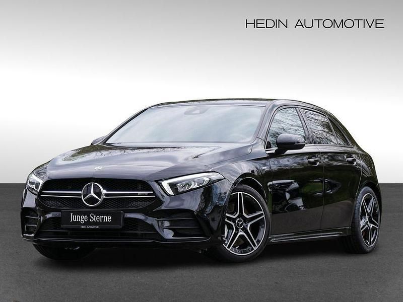 Schwarz Gebraucht 2021 Mercedes A35 AMG AMG Limousine | 34.490 € (Superpreis) - Bild 1/4
