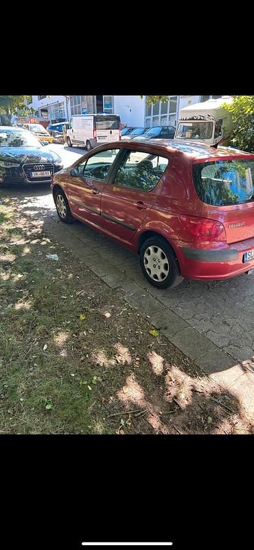 Rot Gebraucht 2003 Peugeot 307 Kleinwagen | 1.650 € (Guter Preis) - Bild 1/4