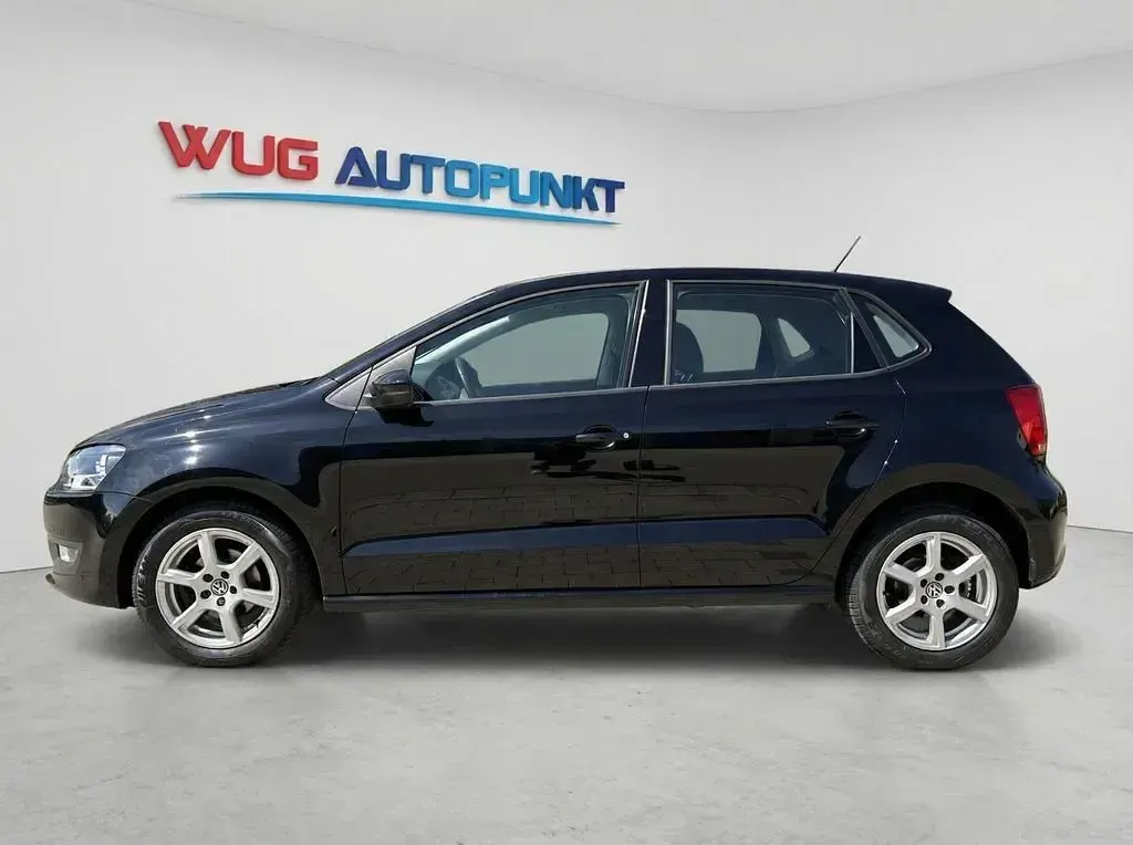 Gebraucht VW Polo 90 PS (66 kW) 2012 Schwarz Kleinwagen