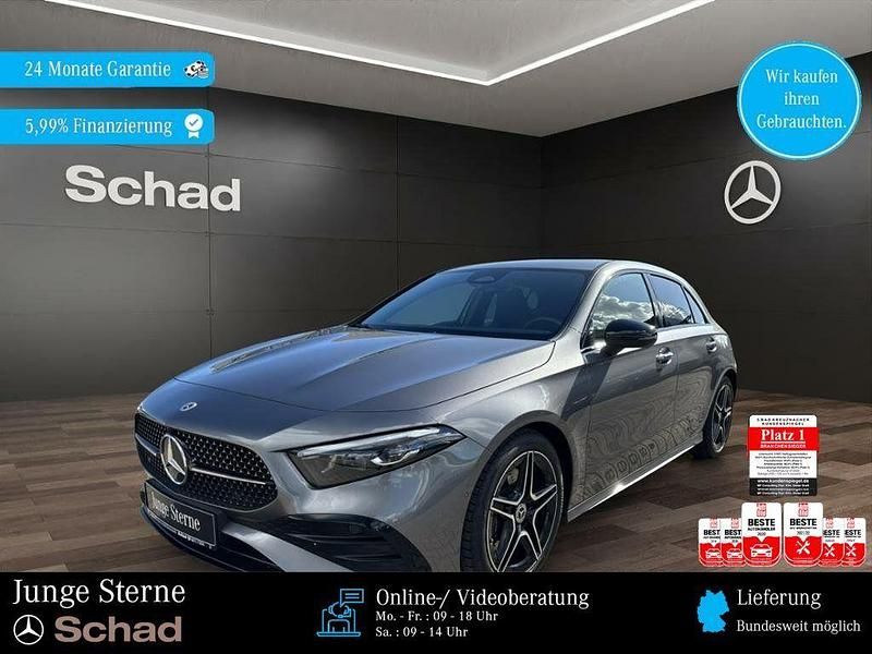 Metalliclack mountaingrau Gebraucht 2024 Mercedes A220 AMG Limousine | 36.880 € (Fairer Preis) - Bild 1/4
