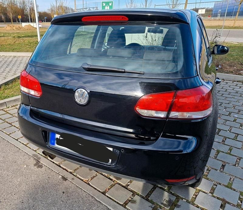 Gebraucht VW Golf VI 122 PS (89 kW) 2010 Schwarz Kleinwagen