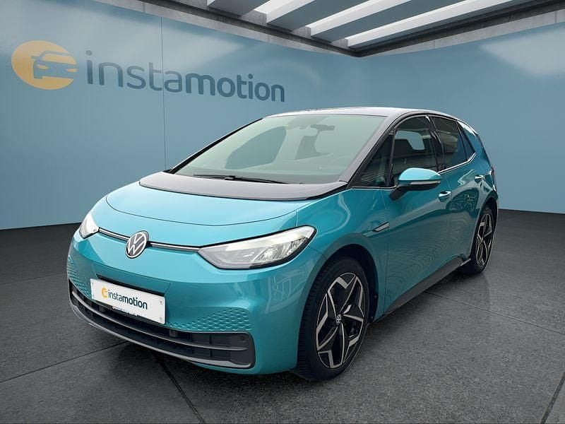 Gebraucht VW ID.3 Pure 110 kW (150 PS) 2021 Schwarz Kleinwagen