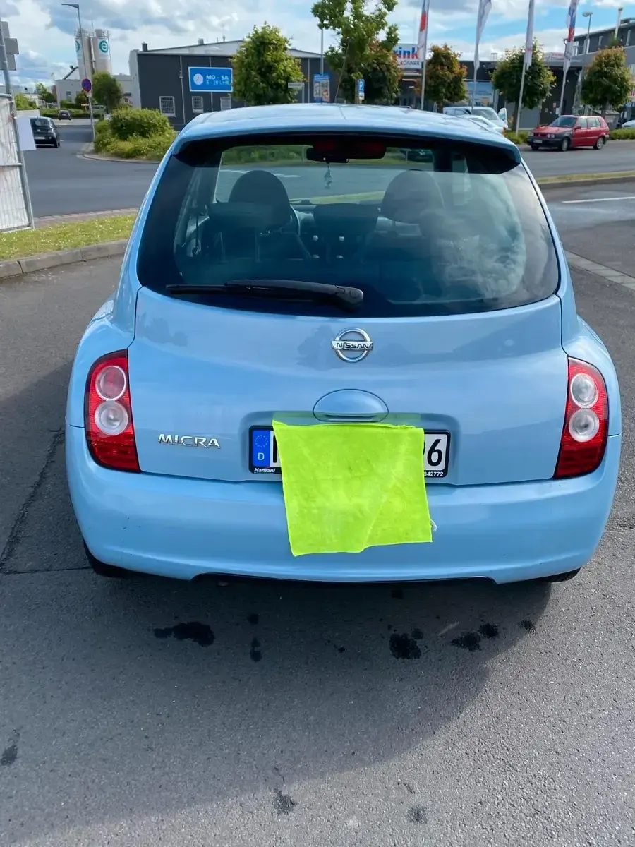 Gebraucht Nissan Micra 2005 Blau Kleinwagen