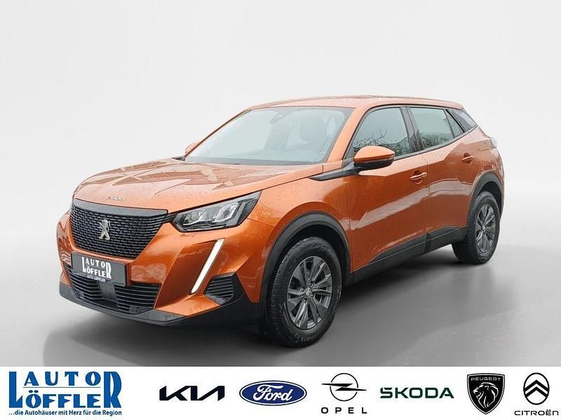 Gebraucht Peugeot 2008 Active 101 PS (74 kW) 2021 Orange SUV