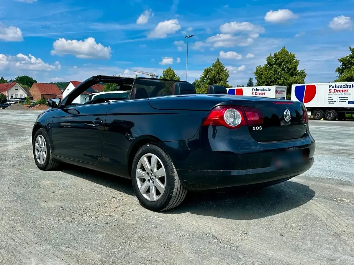 Gebraucht VW Eos 122 PS (89 kW) 2009 Schwarz Cabrio