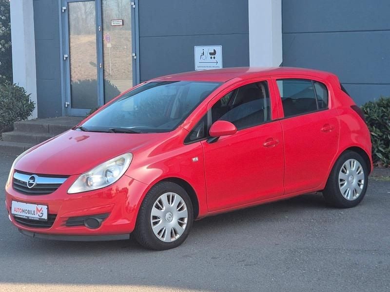 Gebraucht Opel Corsa Edition 60 PS (44 kW) 2008 Rot Kleinwagen