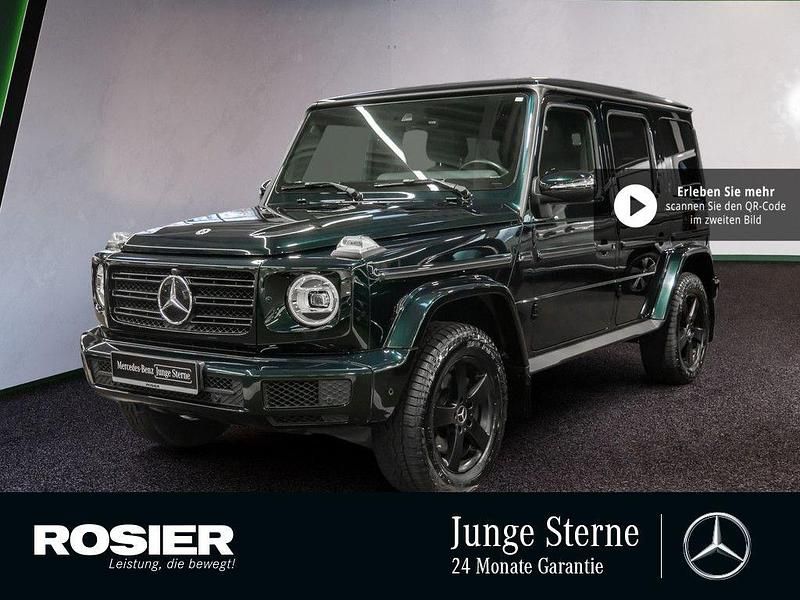 Grün / smaragdgrün (metallic) Gebraucht 2019 Mercedes G350 SUV | 105.990 € (Teuer) - Bild 1/4