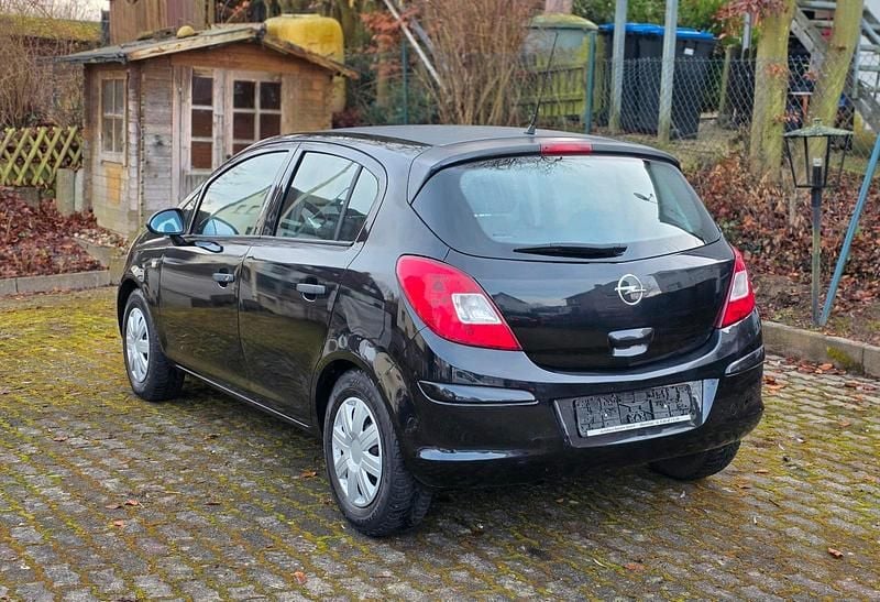 Gebraucht Opel Corsa Edition 86 PS (63 kW) 2010 Schwarz Kleinwagen