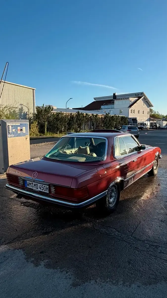 Gebraucht Mercedes SLC450 231 PS (169 kW) 1973 Rot Coupé