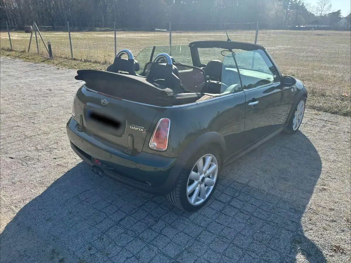 Gebraucht Mini Cooper S Cabriolet 209 PS (153 kW) 2007 Grün Cabrio