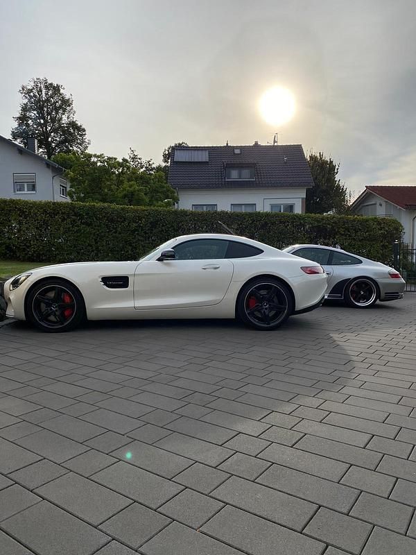 Weiß Gebraucht 2016 Mercedes AMG GT S AMG Coupé | 65.000 € (Guter Preis) - Bild 1/4