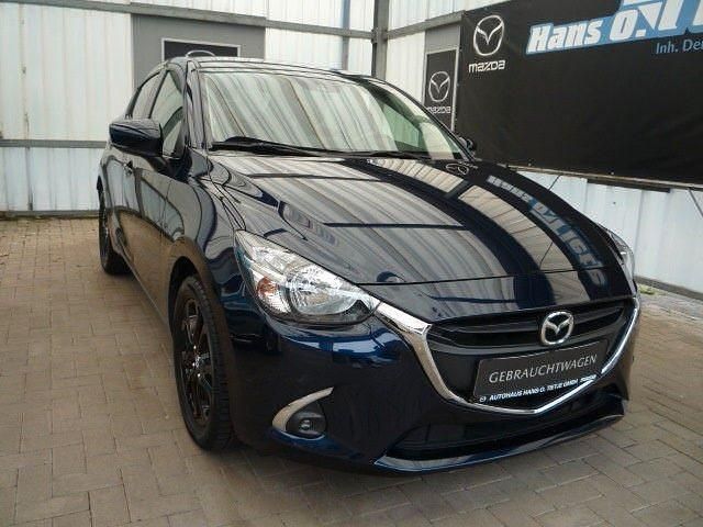 Blau Gebraucht 2019 Mazda 2 Kizoku Kleinwagen | 14.440 € (Fairer Preis) - Bild 1/4