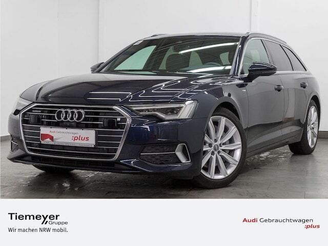 Firmamentblau metallic Gebraucht 2021 Audi A6 Ambiente Kombi | 36.770 € (Guter Preis) - Bild 1/4
