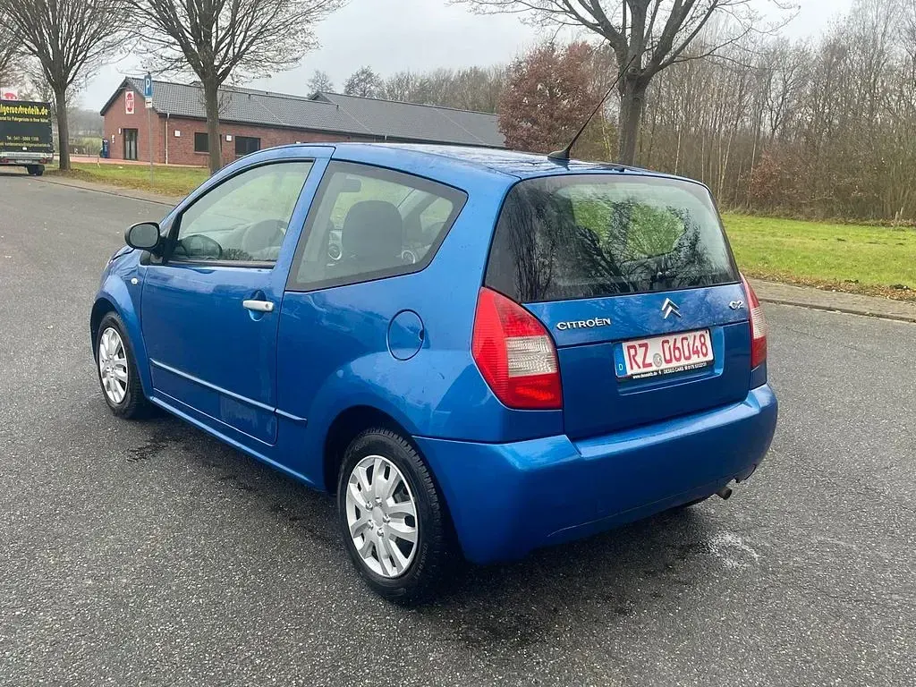 Gebraucht Citroën C2 60 PS (44 kW) 2007 Blau Kleinwagen