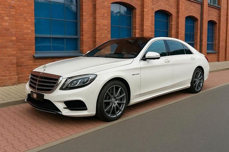 Weiß Gebraucht 2014 Mercedes S63 AMG AMG Limousine | 59.500 € - Bild 1/4