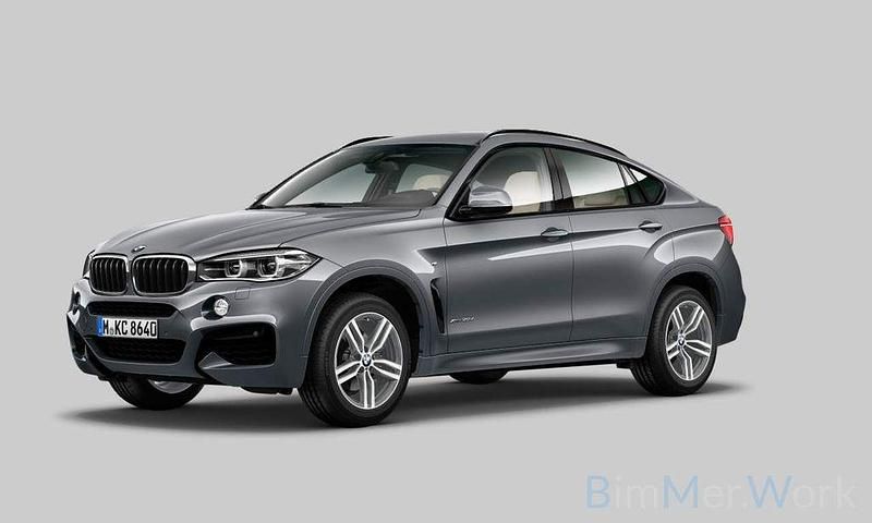 Grau Gebraucht 2017 BMW X6 M Sport SUV | 24.690 € (Guter Preis) - Bild 1/3