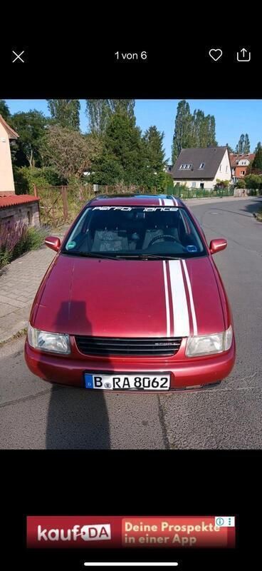 Rot Gebraucht 1996 VW Polo Kombi | 2.000 € - Bild 1/4