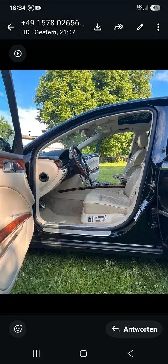 Gebraucht VW Phaeton 245 PS (180 kW) 2015 Schwarz Limousine