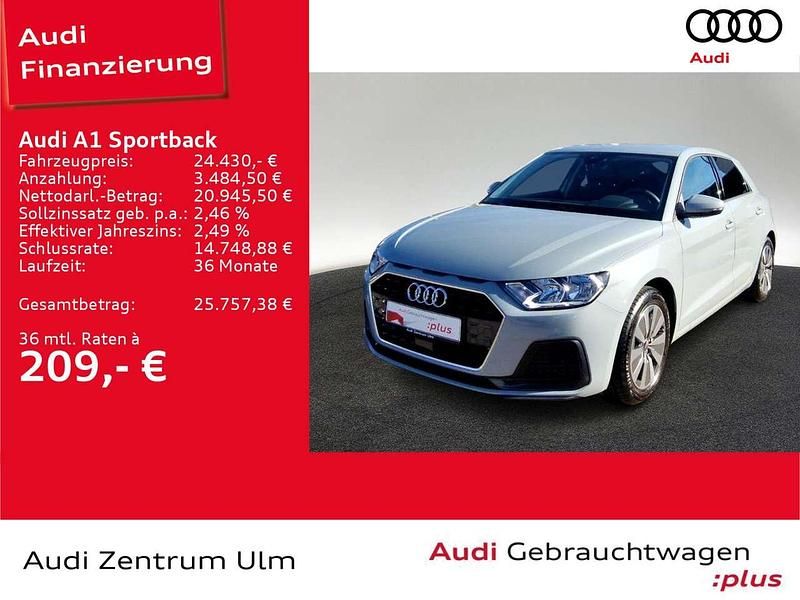Pfeilgrau perleffekt Gebraucht 2025 Audi A1 Advanced Plus Kleinwagen | 24.260 € (Guter Preis) - Bild 1/4