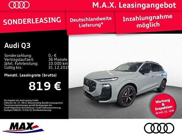 Grau Neu 2025 Audi Q3 S-Line SUV | 61.880 € - Bild 1/3