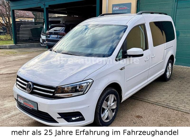Gebraucht VW Caddy Maxi Comfortline 150 PS (110 kW) 2020 Weiß Van / Kleinbus