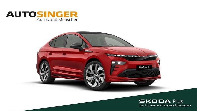 Gebraucht Skoda Enyaq iV RS 250 kW (340 PS) 2025 Velvetrot metallic SUV