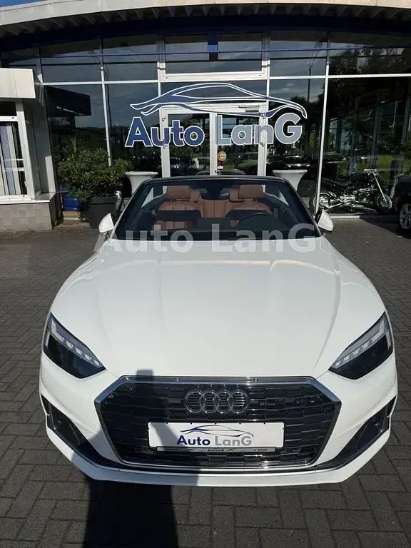 Gebraucht Audi A5 Cabriolet Advanced 150 PS (110 kW) 2021 Weiß Cabrio